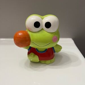 Sanrio keroppi ceramic coin bank